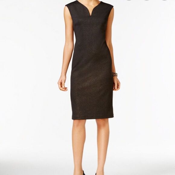 NWT ECI Black cocktail dress - Picture 1 of 6